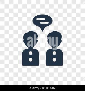 Collaboration vector icon isolated on transparent background, Collaboration transparency logo concept Stock Vector