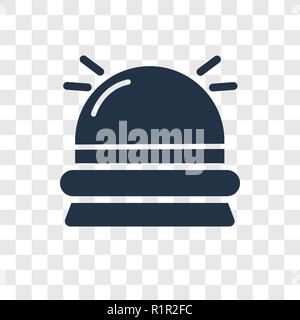 Hooter vector icon isolated on transparent background, Hooter transparency logo concept Stock Vector