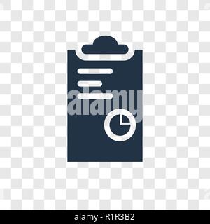 Padnote vector icon isolated on transparent background, Padnote transparency logo concept Stock Vector