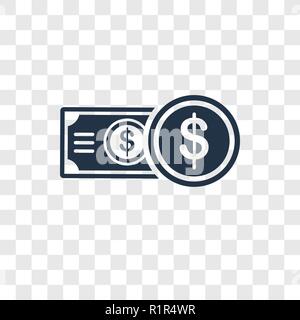 Money bag vector icon isolated on transparent background, Money bag  transparency logo concept Stock Vector Image & Art - Alamy