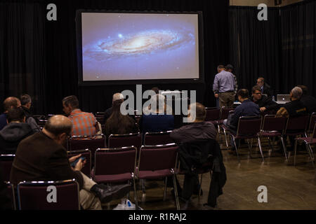 Toronto, CANADA - November 13, 2018: Profusion Expo 2018. For 8 years, ProFusion Expo is a premier event for Canada’s imaging professionals. Photographers and videographers. Credit: Deyan Baric/Alamy Live News Stock Photo