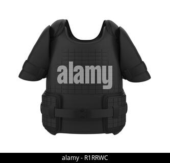 Bullet Proof Vest Isolated Stock Photo