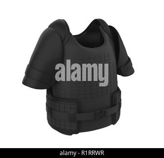 Bullet Proof Vest Isolated Stock Photo