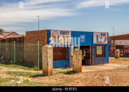 Mamelodi township close to Pretoria, South Africa. Stock Photo