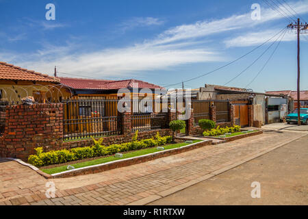 Mamelodi township close to Pretoria, South Africa. Stock Photo