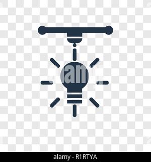 Sensor vector icon isolated on transparent background, Sensor transparency logo concept Stock Vector