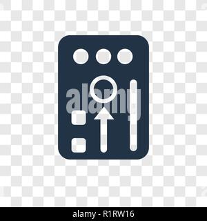 Intercom vector icon isolated on transparent background, Intercom transparency logo concept Stock Vector