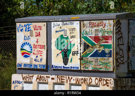 Mamelodi township close to Pretoria, South Africa. Stock Photo