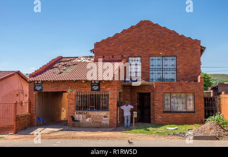 Mamelodi township close to Pretoria, South Africa. Stock Photo