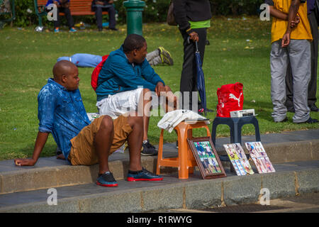 Mamelodi township close to Pretoria, South Africa. Stock Photo