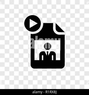 Gif vector icon isolated on transparent background, Gif transparency logo concept Stock Vector
