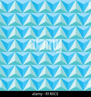 Triangle pattern. Seamless vector design Abstract Stock Vector