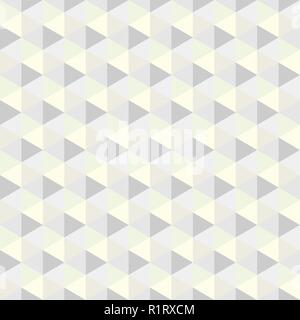 Grey triangle, pattern. Seamless vector design Abstract Stock Vector