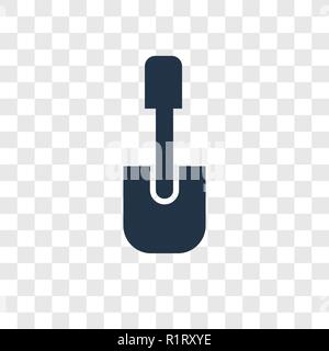 Paddle vector icon isolated on transparent background, Paddle transparency logo concept Stock Vector