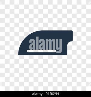 Cleaver vector icon isolated on transparent background, Cleaver transparency logo concept Stock Vector