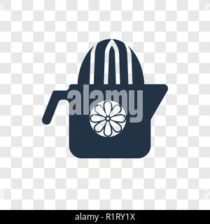 Squeezer vector icon isolated on transparent background, Squeezer transparency logo concept Stock Vector