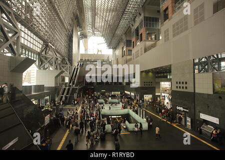 Kyoto Rail Station Stock Photo