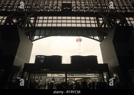 Kyoto Rail Station Stock Photo