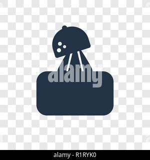 Juicer vector icon isolated on transparent background, Juicer transparency logo concept Stock Vector