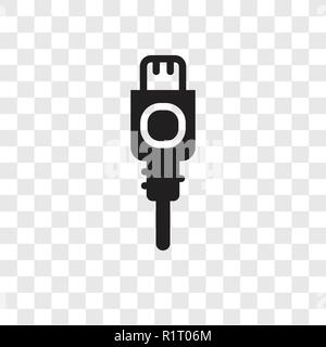 Charger vector icon isolated on transparent background, Charger transparency logo concept Stock Vector