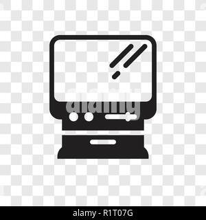 Macintosh vector icon isolated on transparent background, Macintosh transparency logo concept Stock Vector