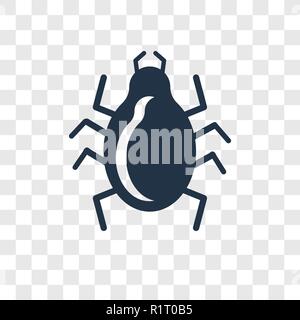 Spider toy vector icon isolated on transparent background, Spider toy transparency logo concept Stock Vector