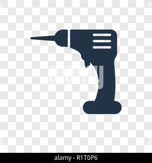 Carpenter vector icon isolated on transparent background, Carpenter transparency logo concept Stock Vector