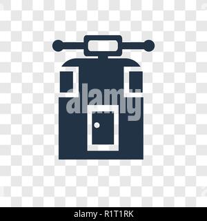Cable car cabin vector icon isolated on transparent background, Cable car cabin transparency logo concept Stock Vector