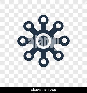 Gods shield vector icon isolated on transparent background, Gods shield transparency logo concept Stock Vector
