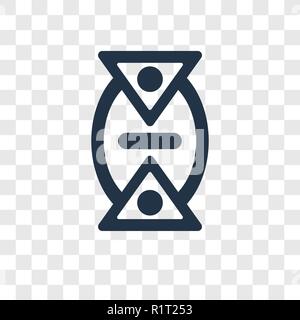 Time changes vector icon isolated on transparent background, Time changes transparency logo concept Stock Vector