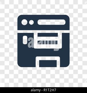 Compiler vector icon isolated on transparent background, Compiler transparency logo concept Stock Vector