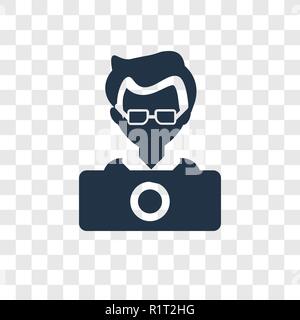 Programmer vector icon isolated on transparent background, Programmer transparency logo concept Stock Vector