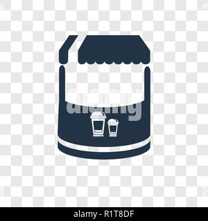 Stand vector icon isolated on transparent background, Stand transparency logo concept Stock Vector