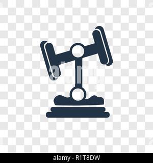 Roll o plane vector icon isolated on transparent background, Roll o plane transparency logo concept Stock Vector
