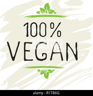 Natural vegan product 100 bio healthy organic label and high quality product badges. Eco, 100 bio and natural food product icon. Emblems for cafe, packaging etc. Vector Stock Vector
