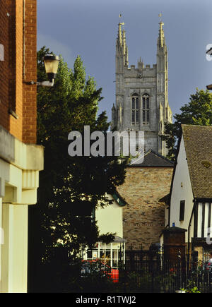 St. Mary's - St. Neots Parish Church, St. Neots, Cambridgeshire, England, UK Stock Photo