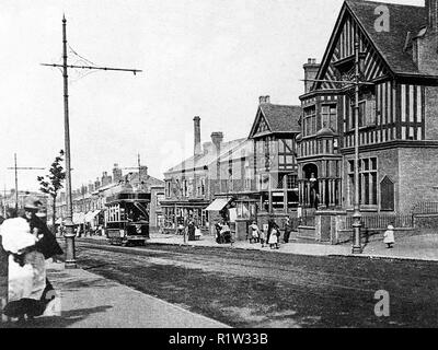 Institute, Selly Oak Birmingham early 1900s Stock Photo