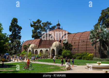 The Botanical Building in Balboa Park, San Diego, California, United States. Stock Photo