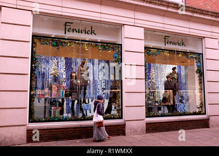 fenwick departmental store branch in canterbury kent uk november 2018 Stock Photo