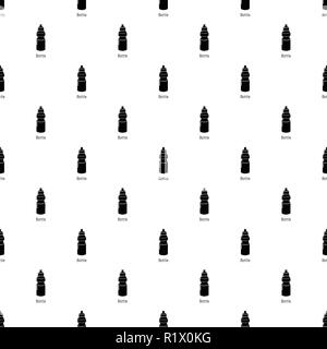 Sport bottle pattern vector seamless Stock Vector