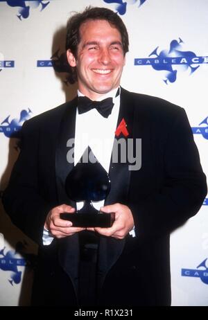 HOLLYWOOD, CA - JANUARY 17: Actor Brian Benben attends the 14th Annual National CableACE Awards on January 17, 1993 at the Pantages Theatre in Hollywood, California. Photo by Barry King/Alamy Stock Photo Stock Photo