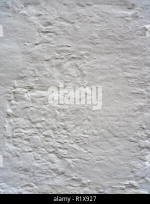 white plastered house facade Stock Photo