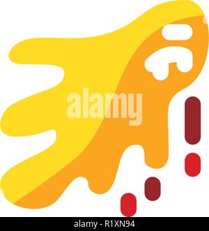 Halloween Celebration Icon Template Stock Vector