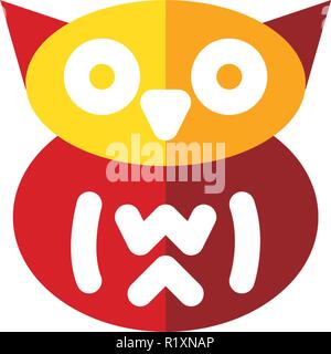 Halloween Celebration Icon Template Stock Vector