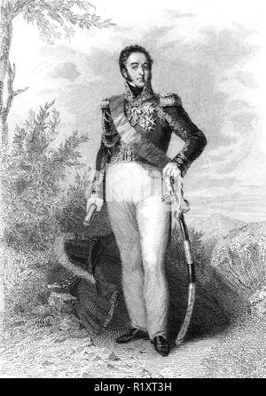 LOUIS-GABRIEL SUCHET (1770-1826) French Marshal Stock Photo