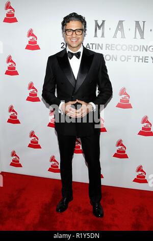 Las Vegas, NV, USA. 14th Nov, 2018. Jaime Camil at arrivals for 2018 Latin Recording Academy Person of The Year Gala, Mandalay Bay Events Center, Las Vegas, NV November 14, 2018. Credit: Everett Collection Inc/Alamy Live News Stock Photo