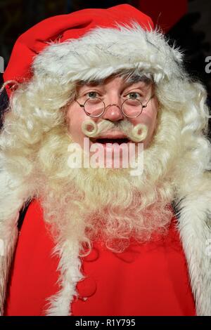 London, UK. 14th Nov 2018.Santa Claus,Launch of the Dream Toys List,The Toy Retailers Association Reveals 2018 Dream Toys for Christmas,St Mary's Church,London.UK Credit: michael melia/Alamy Live News Stock Photo