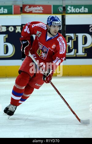 Liberec, Czech republic. 19th Apr, 2009. Euro Hockey Tour, Czech republic team, 19 April 2009, Liberec, CZE. Czech republic's Petr Caslava./PSPA/Slavek Ruta Credit: Slavek Ruta/ZUMA Wire/Alamy Live News Stock Photo