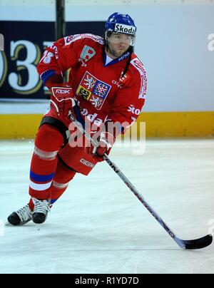 Liberec, Czech republic. 19th Apr, 2009. Euro Hockey Tour, Czech republic team, 19 April 2009, Liberec, CZE. Czech republic's Angel Krstev./PSPA/Slavek Ruta Credit: Slavek Ruta/ZUMA Wire/Alamy Live News Stock Photo