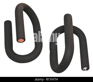 Push-up bars isolated on white Stock Photo - Alamy